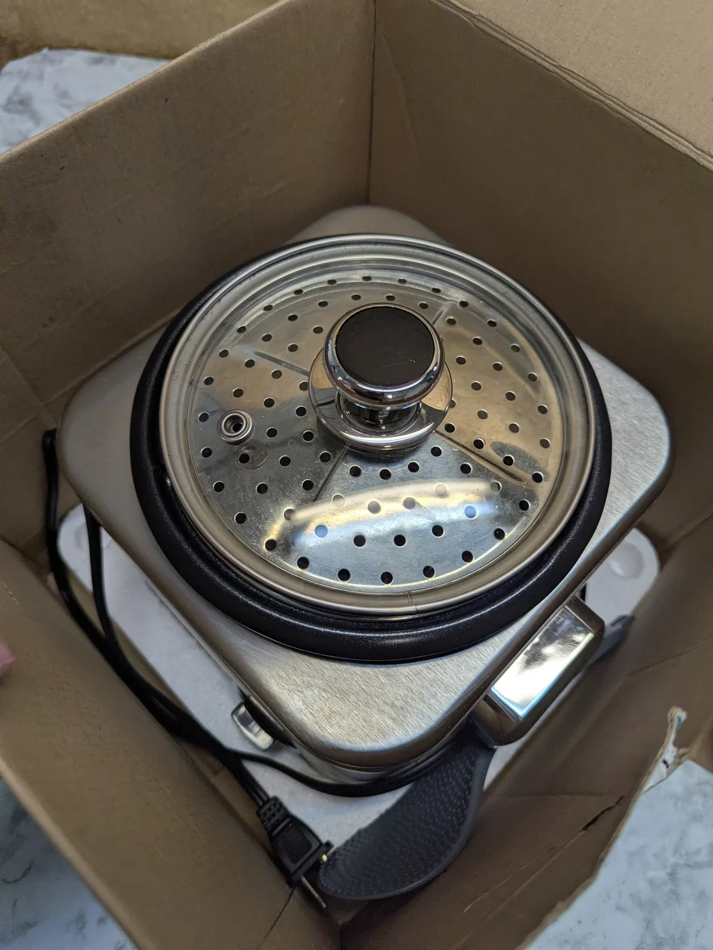 Cuisinart Silver 4-Cup Rice Cooker & Steamer